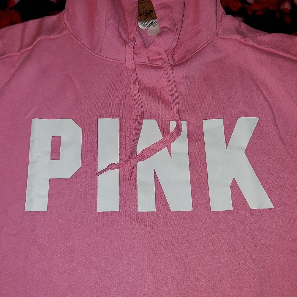 PINK Pullover Size Large NWT - Picture 3 of 9